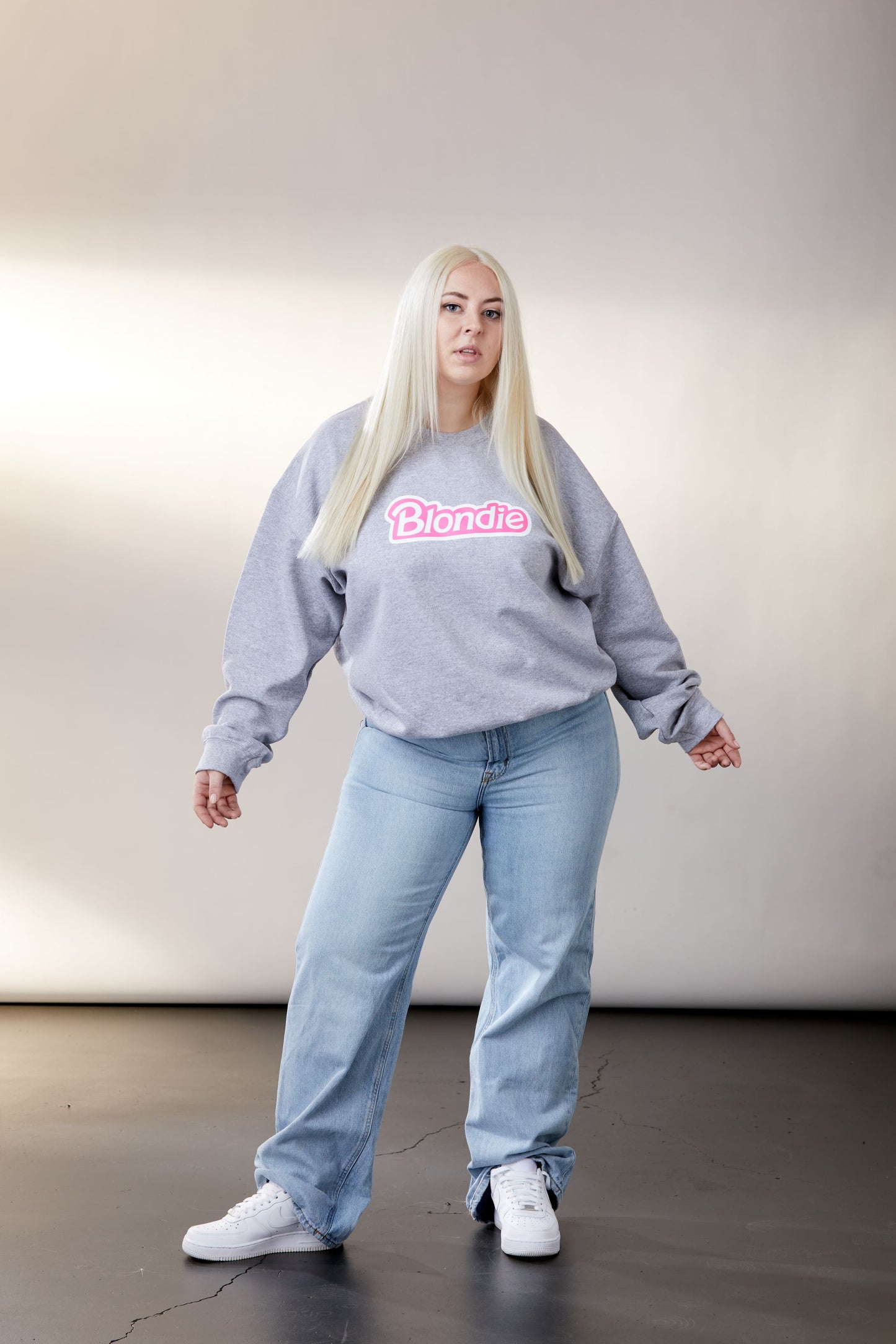 Blondie Logo Crew Neck