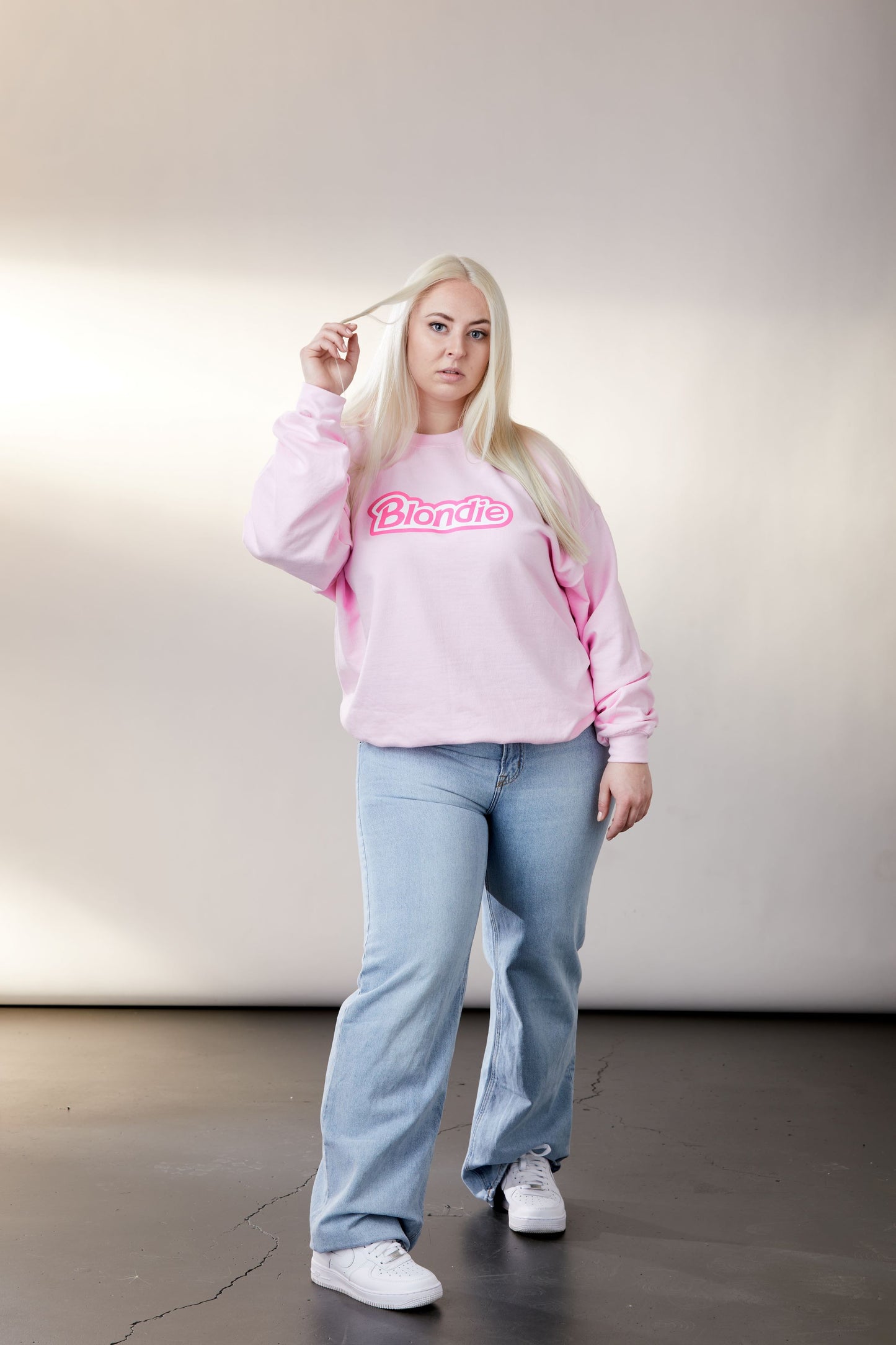 Blondie Logo Crew Neck