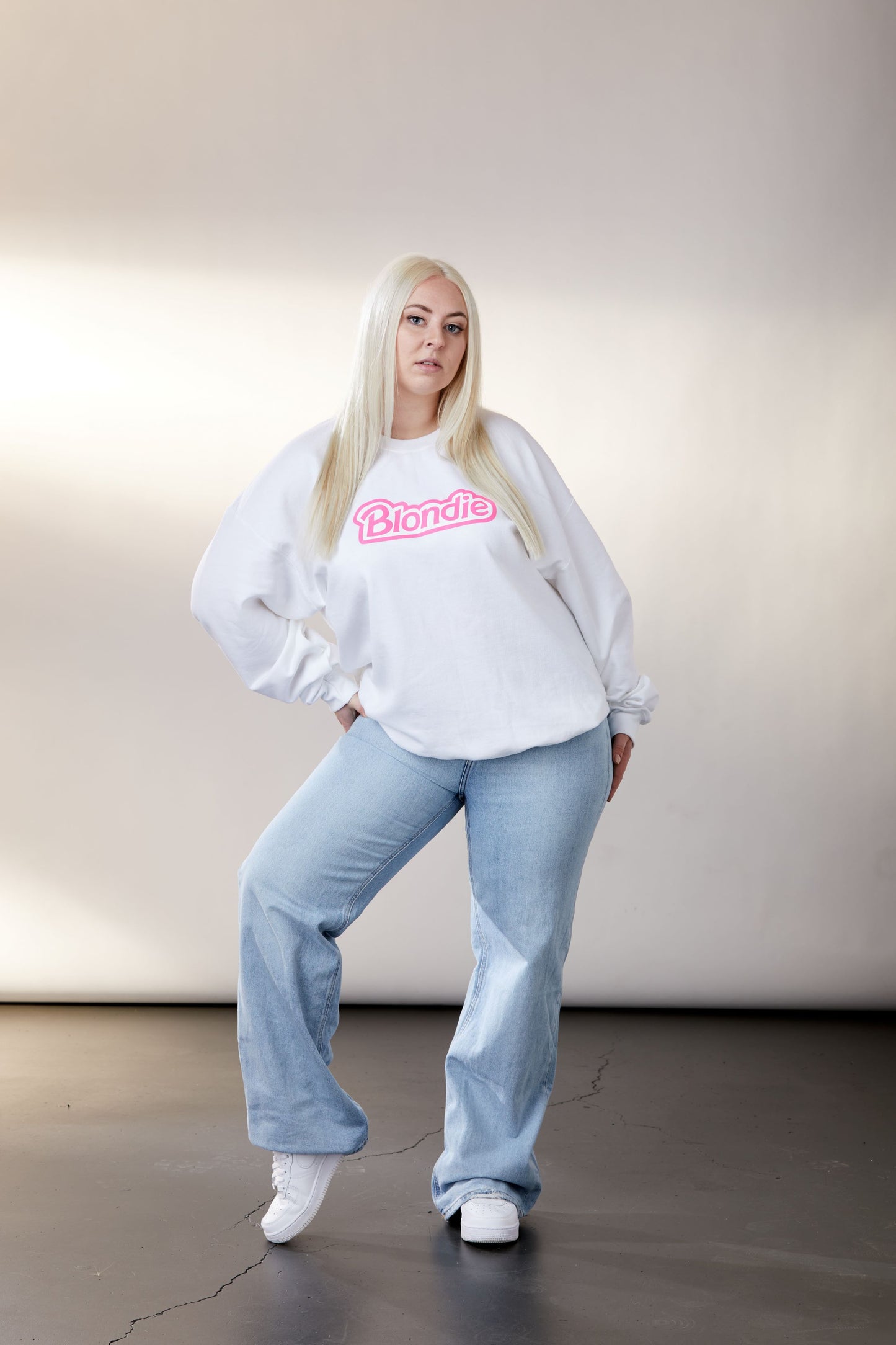Blondie Logo Crew Neck