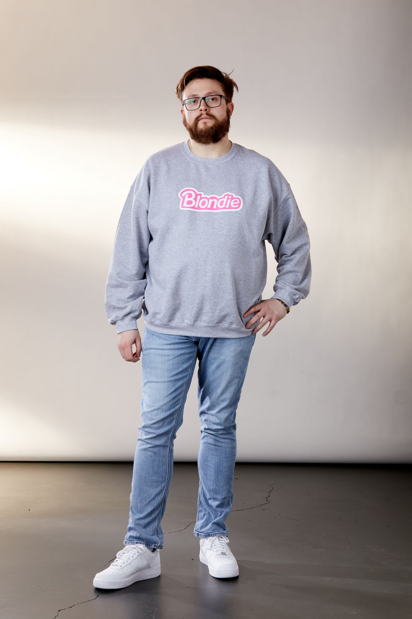 Blondie Logo Crew Neck