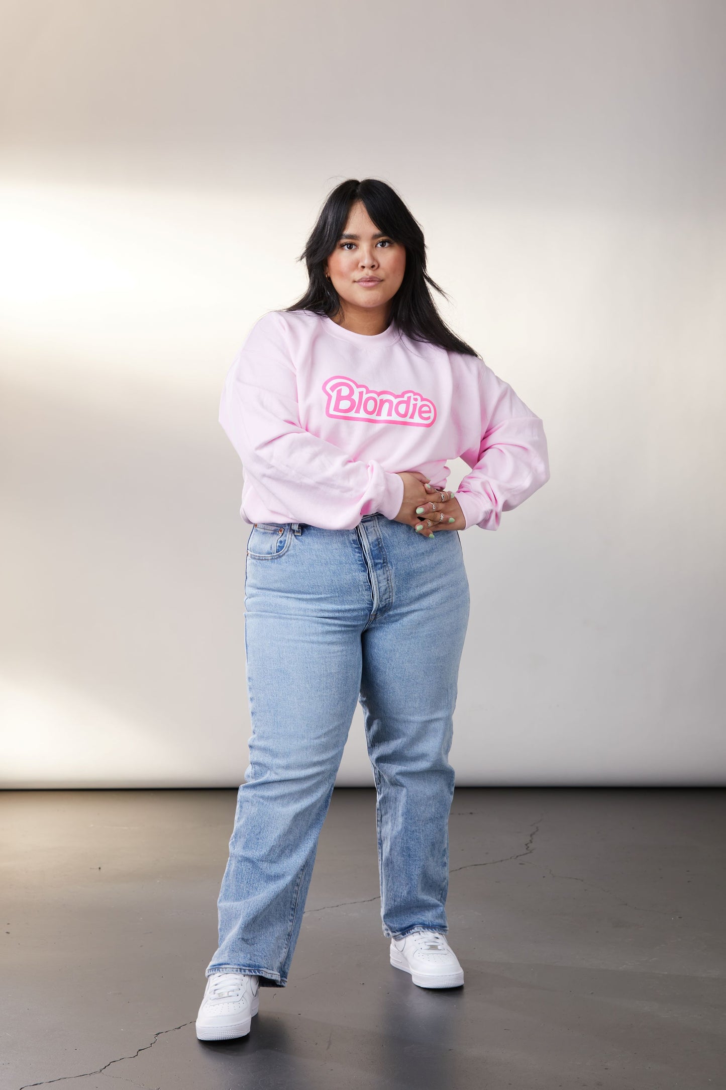 Blondie Logo Crew Neck