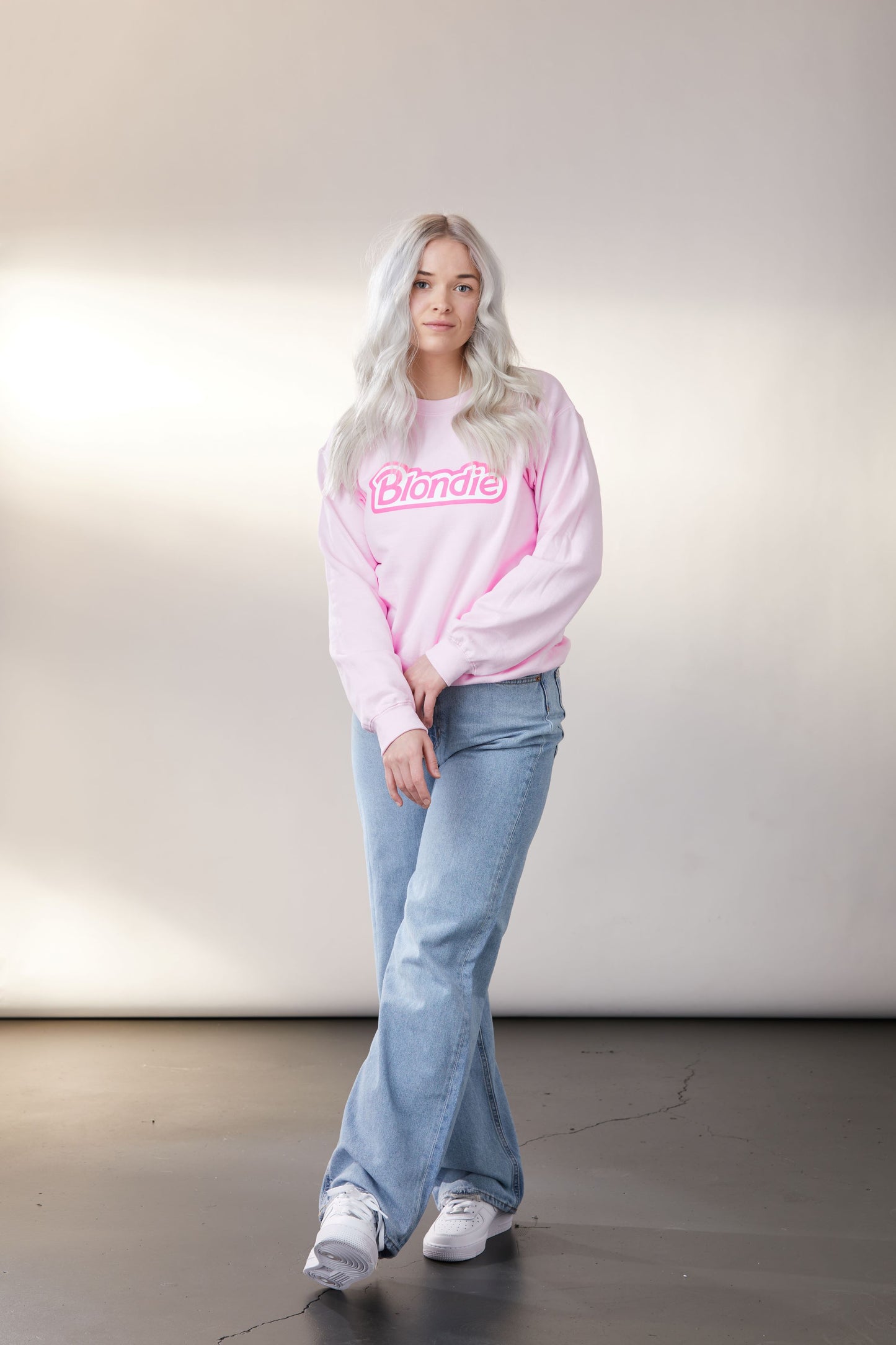 Blondie Logo Crew Neck