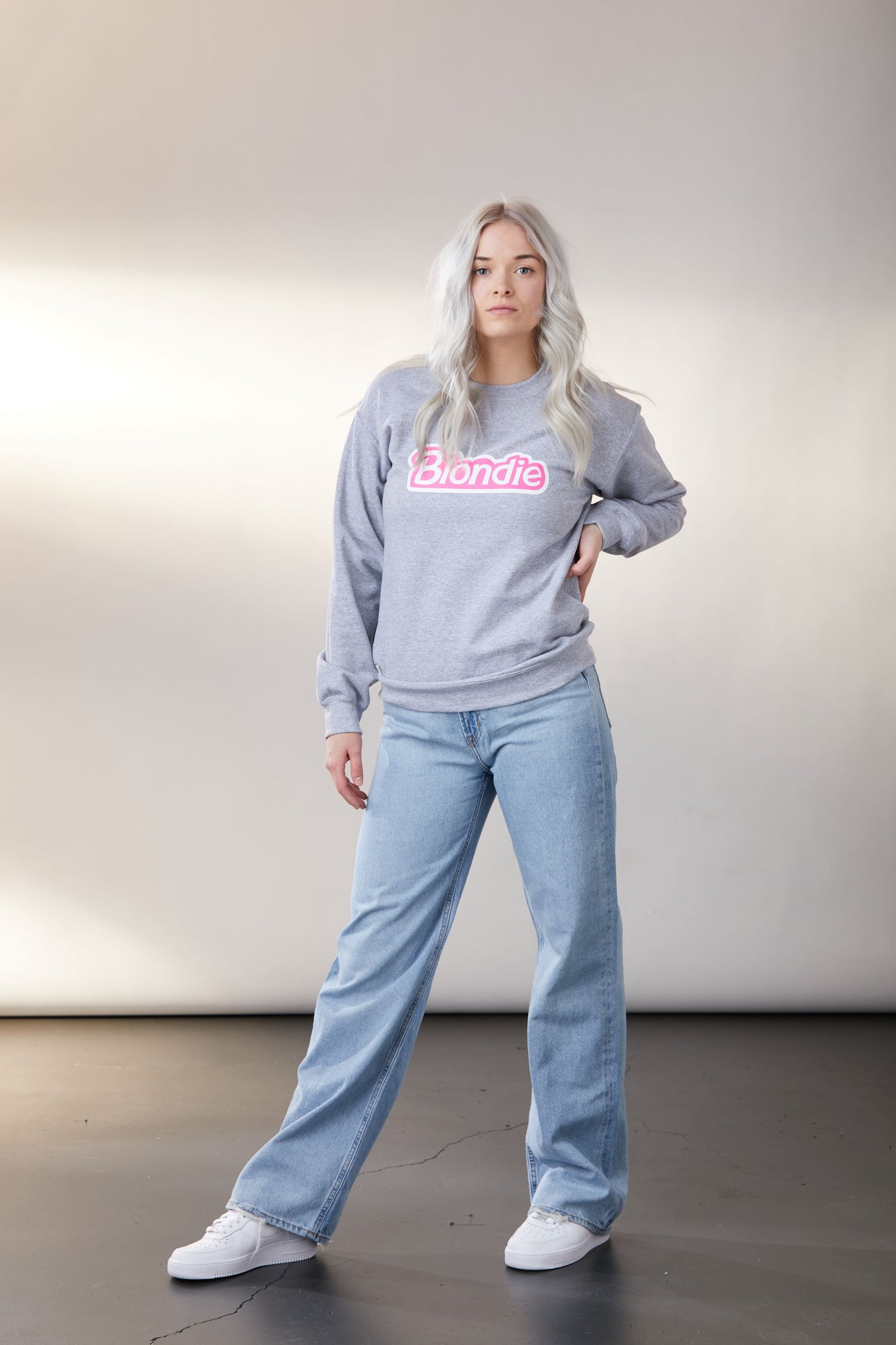 Blondie Logo Crew Neck