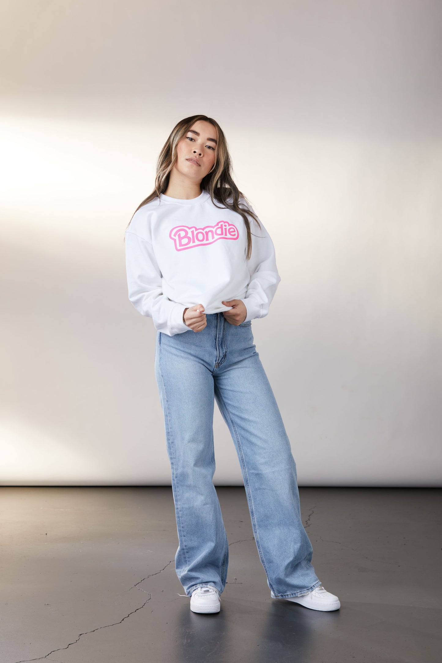 Blondie Logo Crew Neck