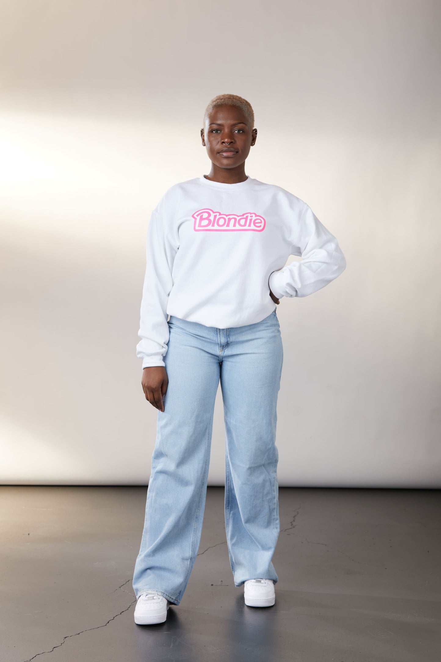 Blondie Logo Crew Neck