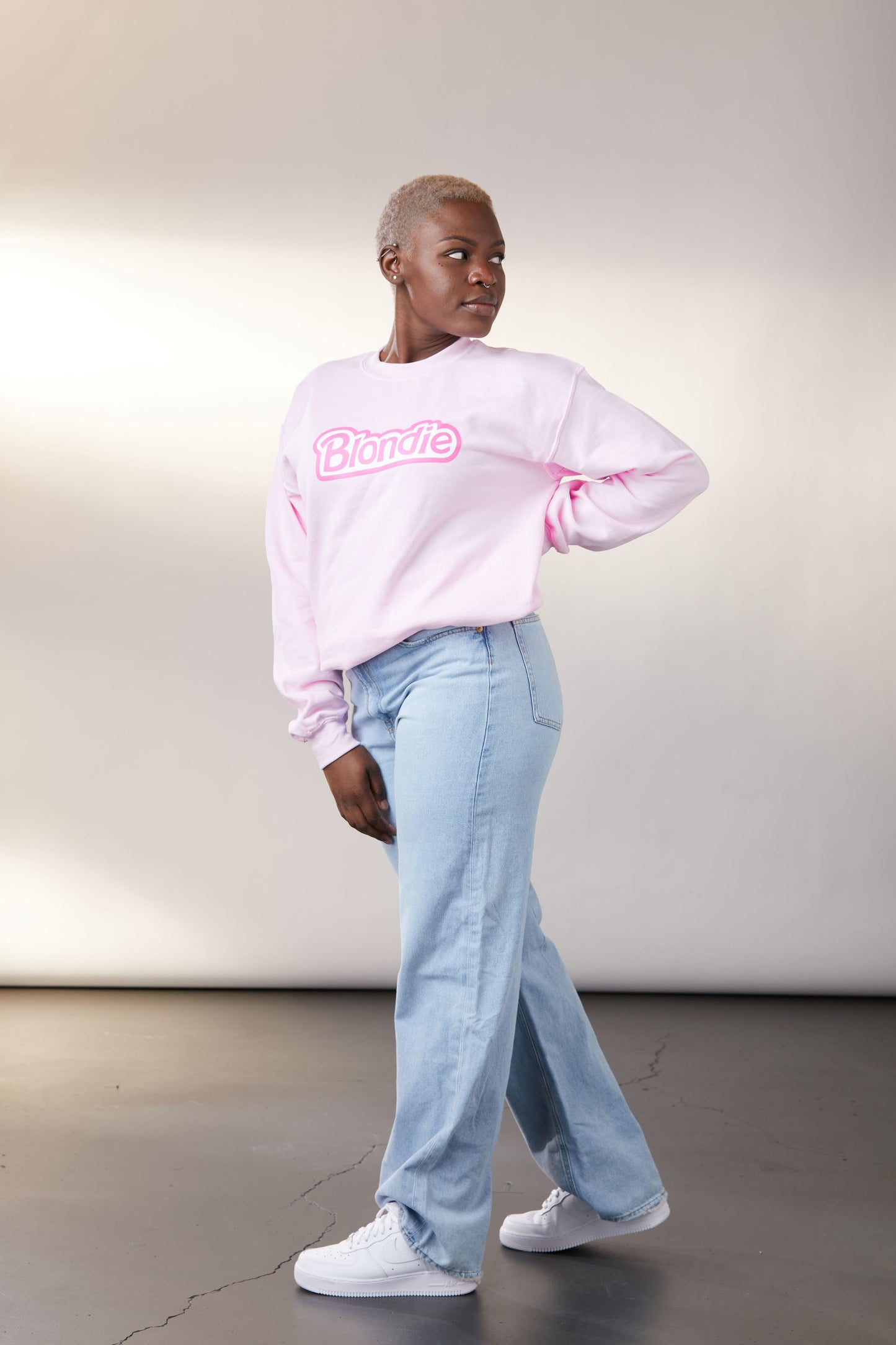 Blondie Logo Crew Neck